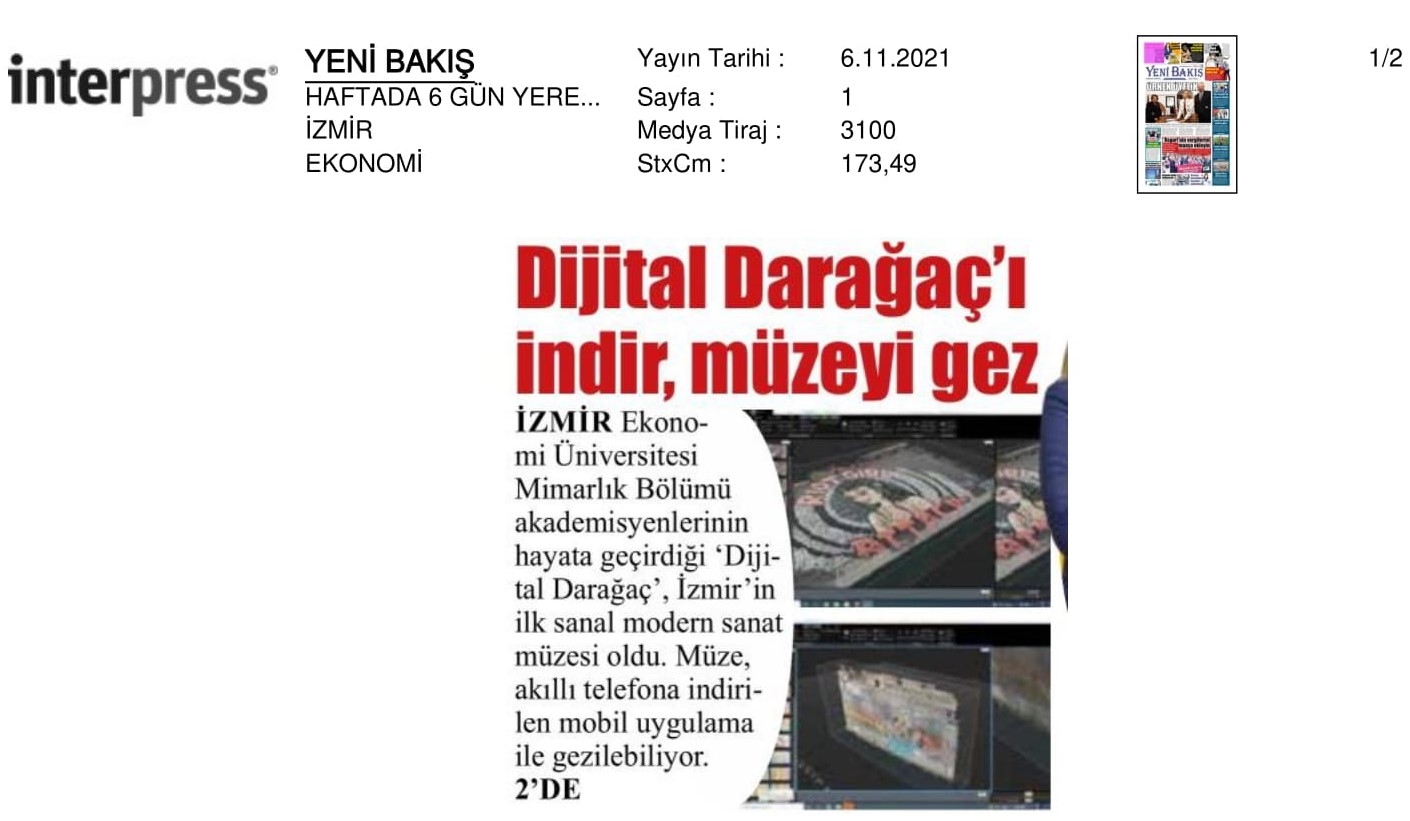 Dijital Darağaç’ı indir, müzeyi gez