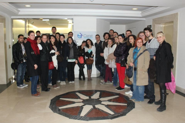 3. sınıflar sektör gezisi için İstanbul’daydı