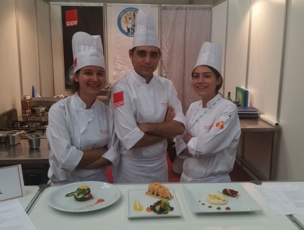 SILVER MEDAL FOR IUE CHEFS
