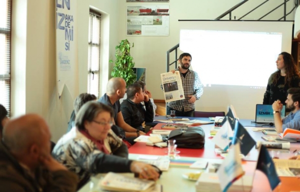 Ünivers, İzmir Kültür Platformu Girişimi toplantısında