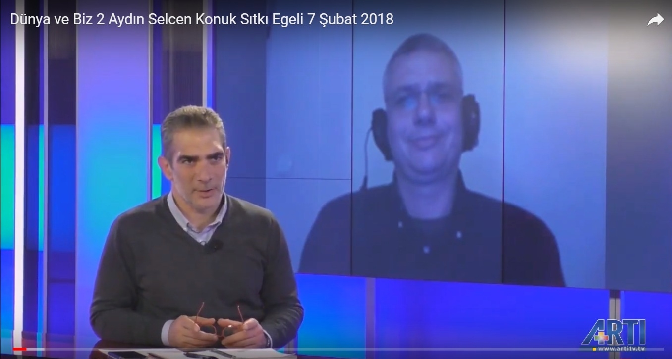 Sıtkı Egeli appeared in Artı TV, analyzing advanced weapon systems used in Syrian conflict. 