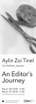 Aylin Zoi Tinel ile Söyleşi: Bir Editörün Yolculuğu