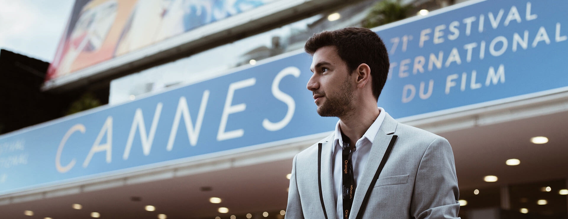 Sinema ve Dijital Medya öğrencisi Onur Erdurak 71. Cannes Film Festivali’nde!