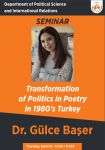 Transformation of Politics in Poetry in 1980's Turkey 