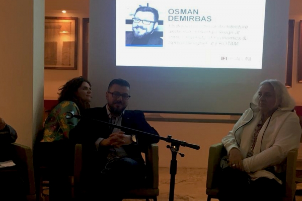 Dr. Osman Demirbaş at Milano Design Week