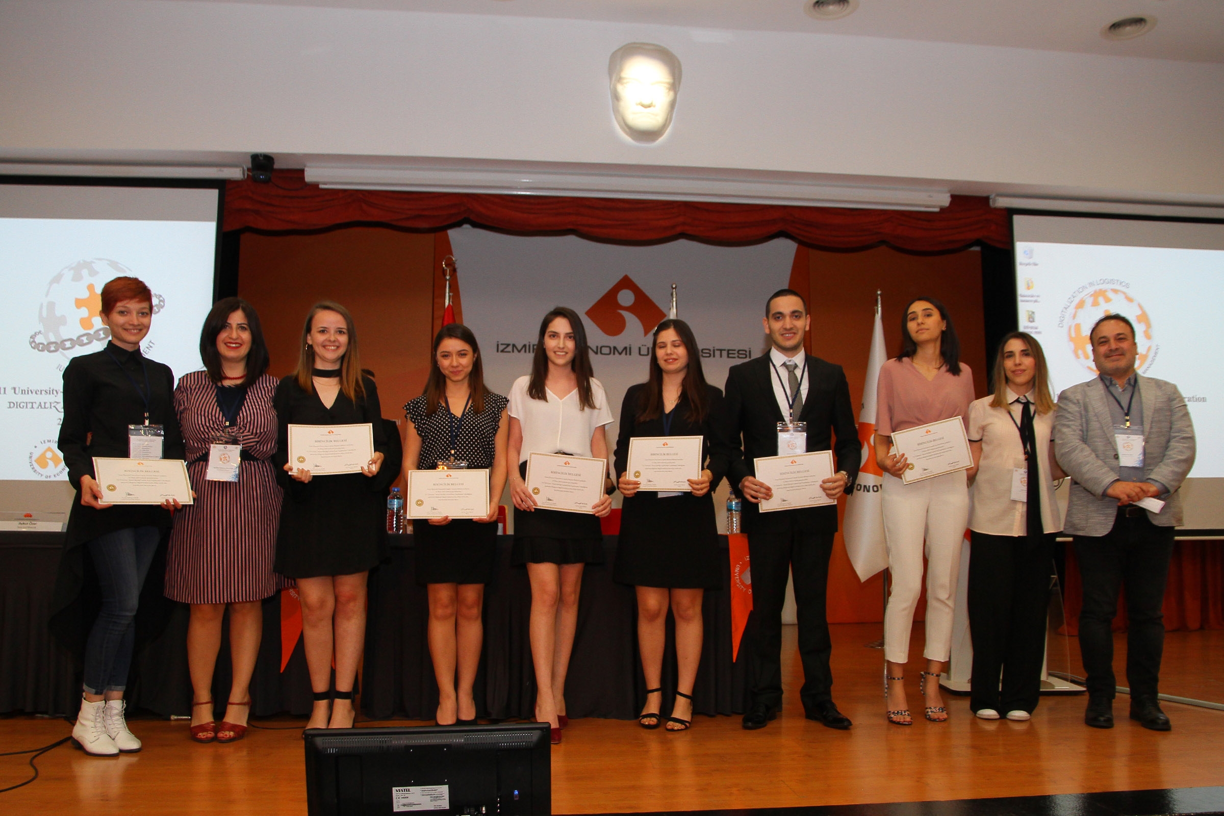 IUE logısticians get full mark for their projects from the business world