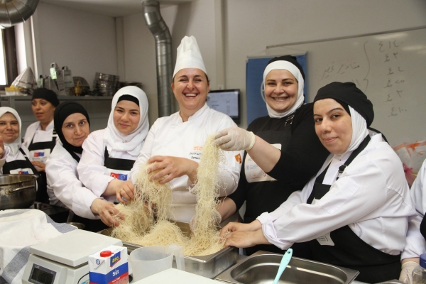 Vocational training for Syrian women 