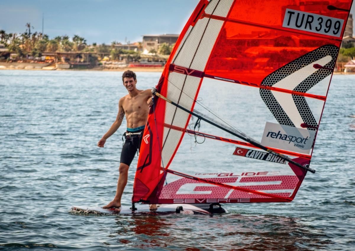 Started windsurfing as a hobby, now getting ready for Olympics