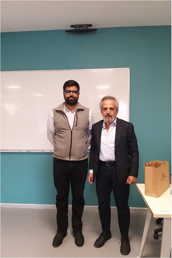 Mesut Yeğen gave a seminar on "the Nation Typologies and Nationalism in the context of Turkey