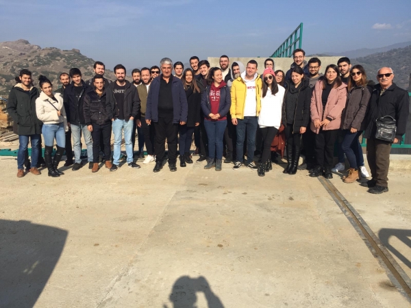 Çine Adnan Menderes Barajı Teknik Gezi