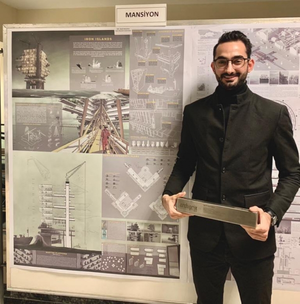 Our graduate Seyit Koyuncu won the Honorable Mention at Archiprix 2019