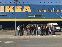 İç Mekan Tasarımı Programı öğrencileri IKEA'ya teknik geziye gittiler!