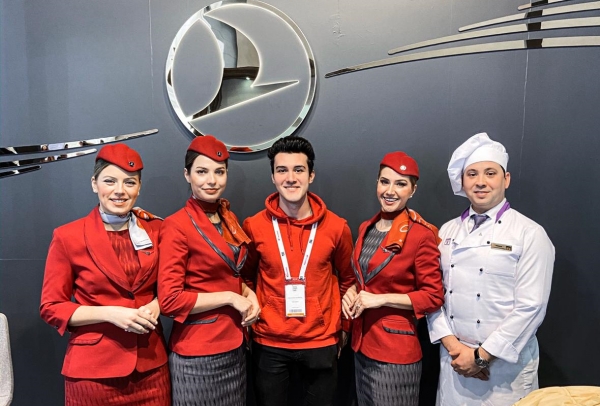Sivil Havacılık Kabin Hizmetleri Öğrencilerimiz Travel Turkey 2019 Fuarında...