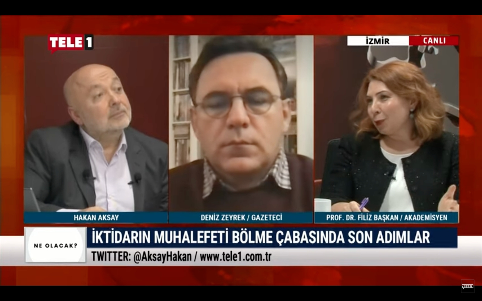 Filiz Başkan was a guest of Tele1 Tv