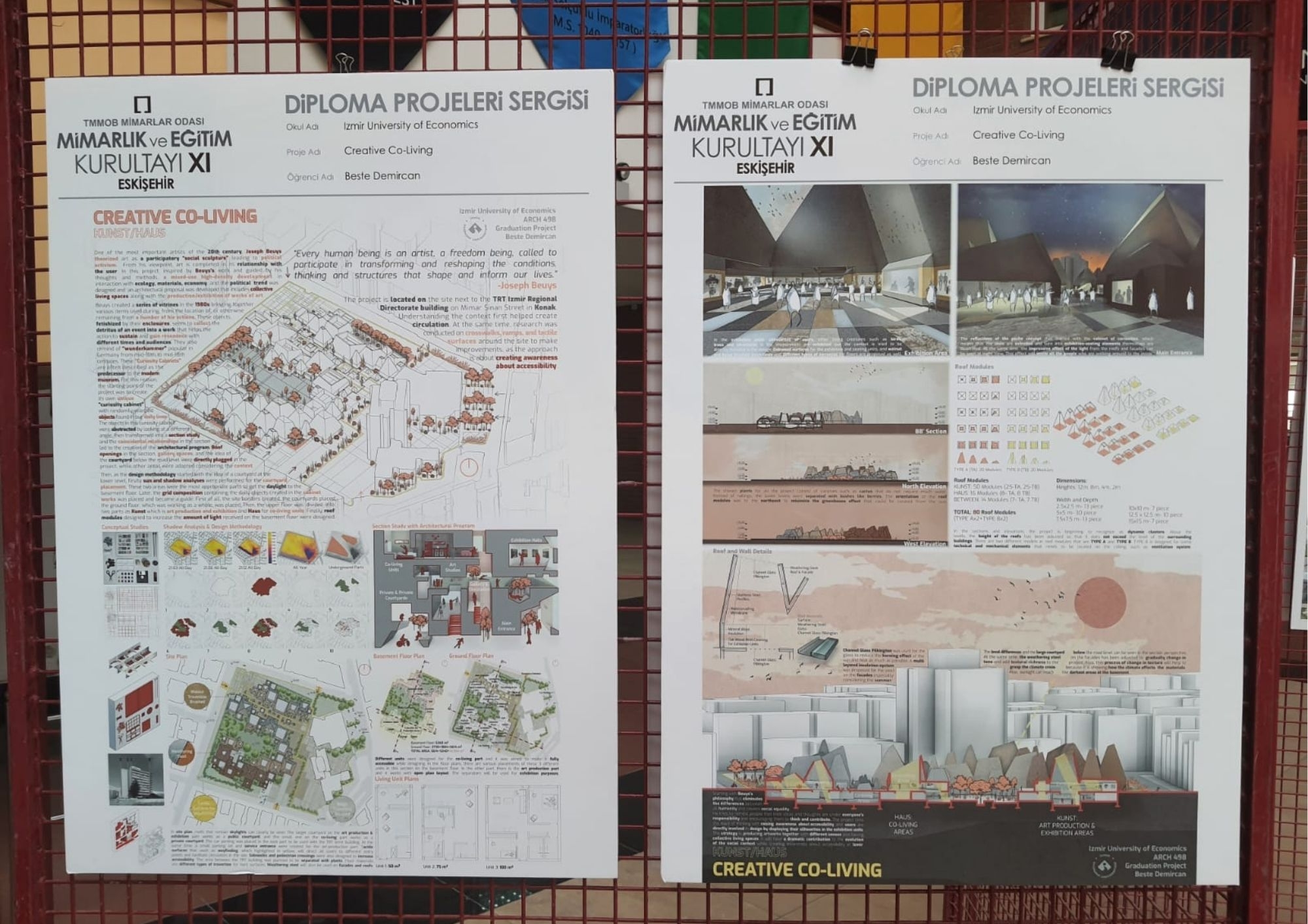 2 diploma projects from IUE to 6th Architecture and Education Congress