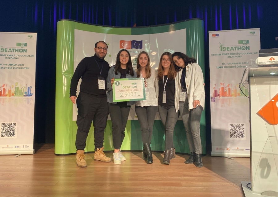 "RESET" project won third place in Urban Clean Energy Applications Ideathon