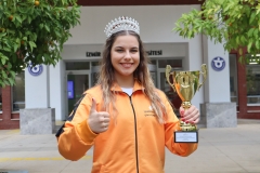 IUE student Burçak became the queen of gymnastics