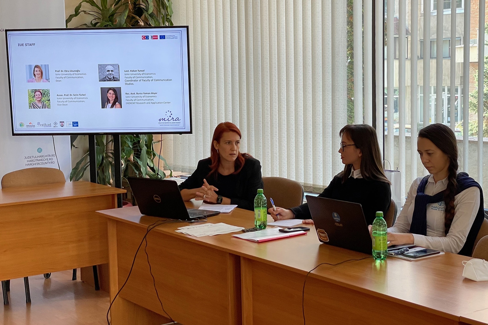 MIRA - Creative Women in Labor Market Erasmus + KA227 Projesi'nin toplantısı Romanya'da gerçekleşti.