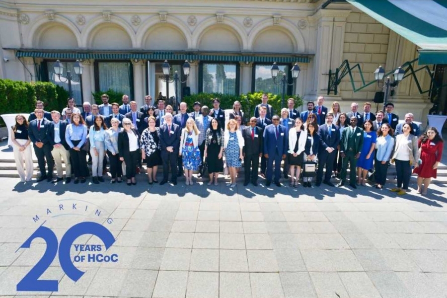 Sıtkı Egeli HCOC’un imzaya açılmasının 20. yılı vesilesiyle gerçekleşen uluslararası toplantıda konuk konuşmacı olarak yer aldı