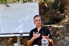 Devrim Sezer gave lectures at the Political Camp organized at Gümüşlük Academy