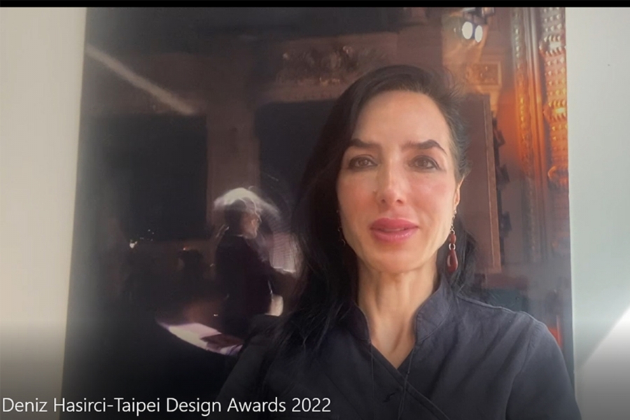 Prof. Dr. Deniz Hasırcı, Taipei World Design Awards 2022'de jüri üyesi