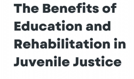Sociology Seminar: The Benefits of Education and Rehabilitation in Juvenile Justice