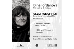 CDM hosted Dina Iordanova