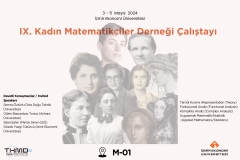 IX.Kadın Matematikçiler Derneği Çalıştayı