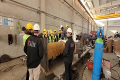İzmir İTOB Organize Sanayi Bölgesi'ndeki Rijit İnşaat Mühendislik Fabrikasını ziyaret düzenlendi.