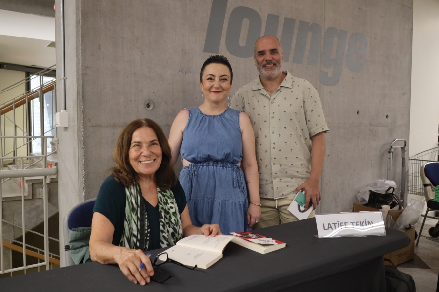 Latife Tekin Interview and Book Signing at Translation Studies Congress