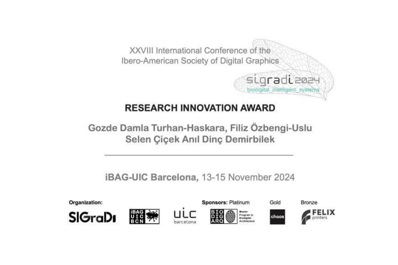 Research Innovation Award!