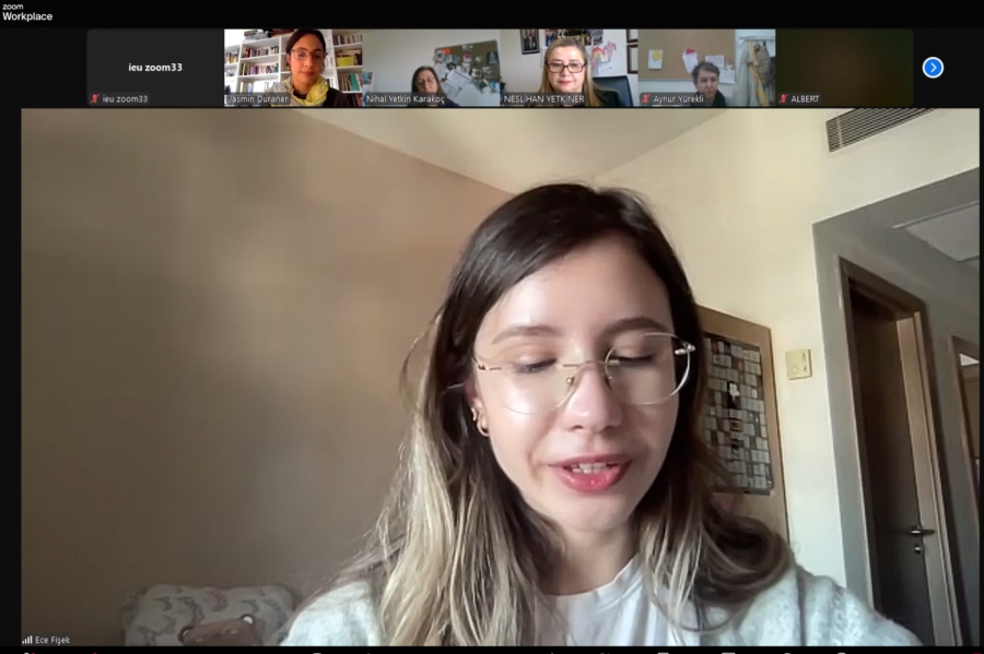 IUE Department of English Translation and Interpreting hosted Asst. Prof. Jasmin E. Duraner in the webinar titled "Reframing Translation: Gender, Language and Feminist Practices"