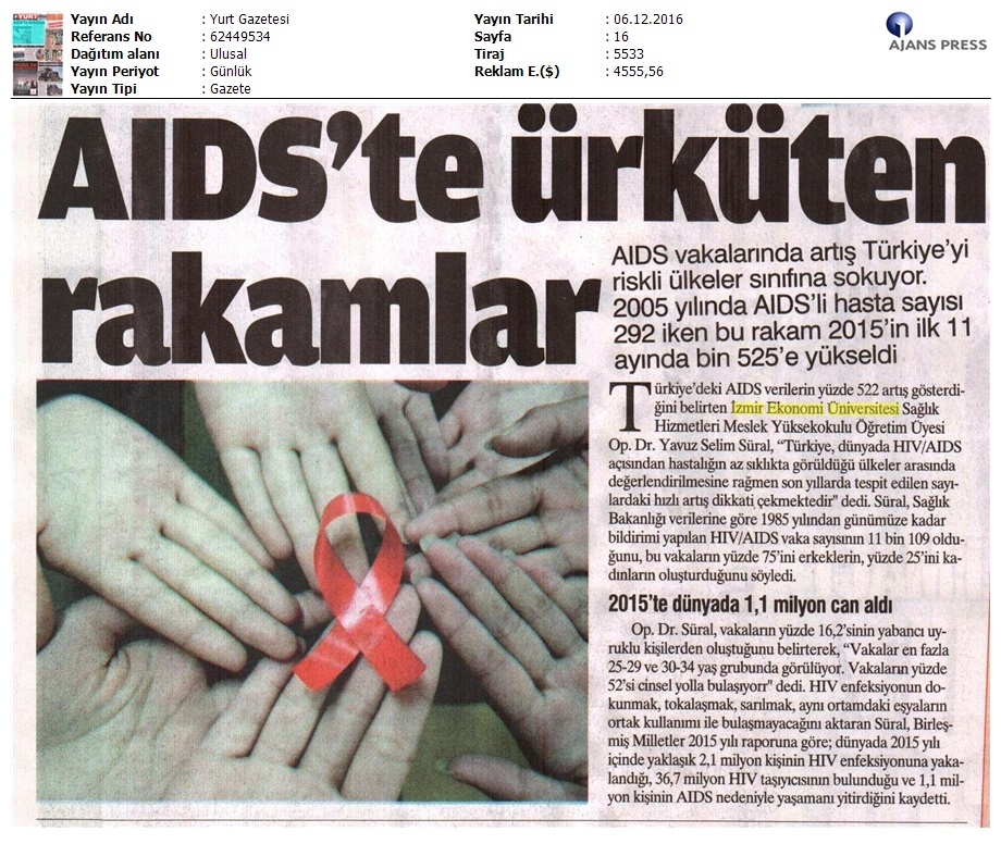 AIDS'te ürküten rakamlar