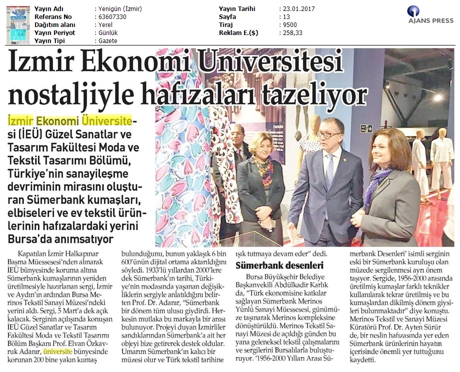 İzmir Ekonomi Üniversitesi nostaljiyle hafızaları temizliyor