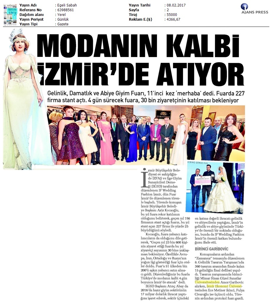 Modanın kalbi İzmir'de atıyor