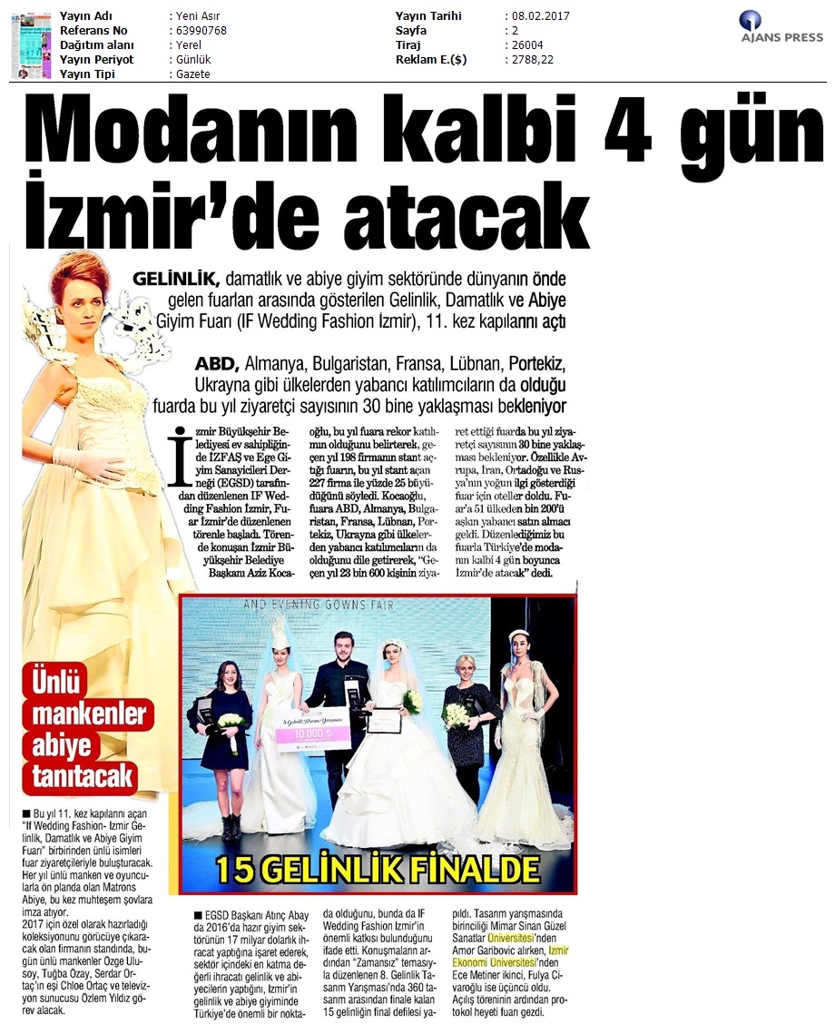 Modanın kalbi 4 gün İzmir'de atacak