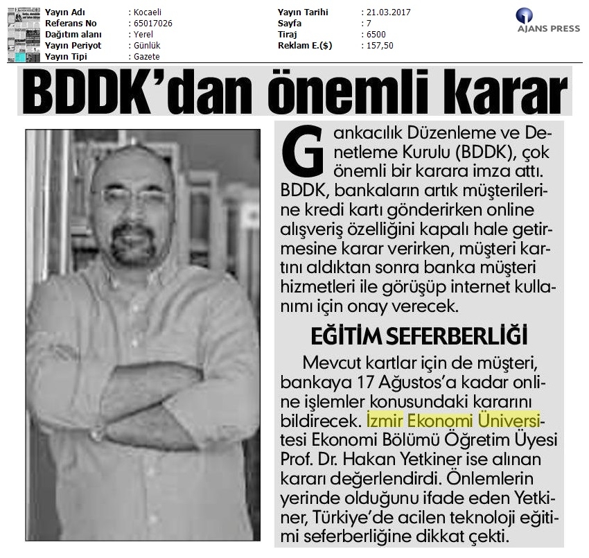 BDDK'dan önemli karar