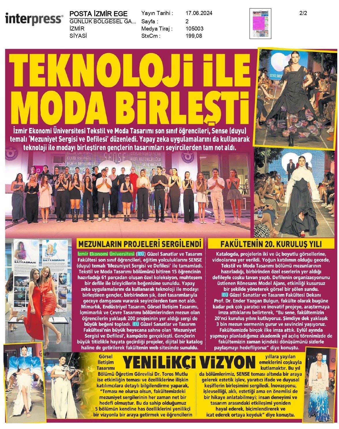 Muhteşem Defile: Teknoloji ile Modayı Birleştirdiler