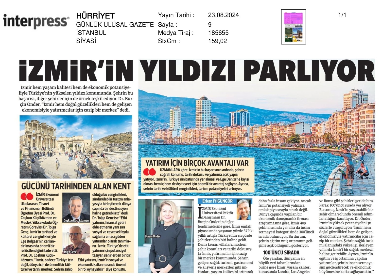 İzmir’in Yıldızı Parlıyor