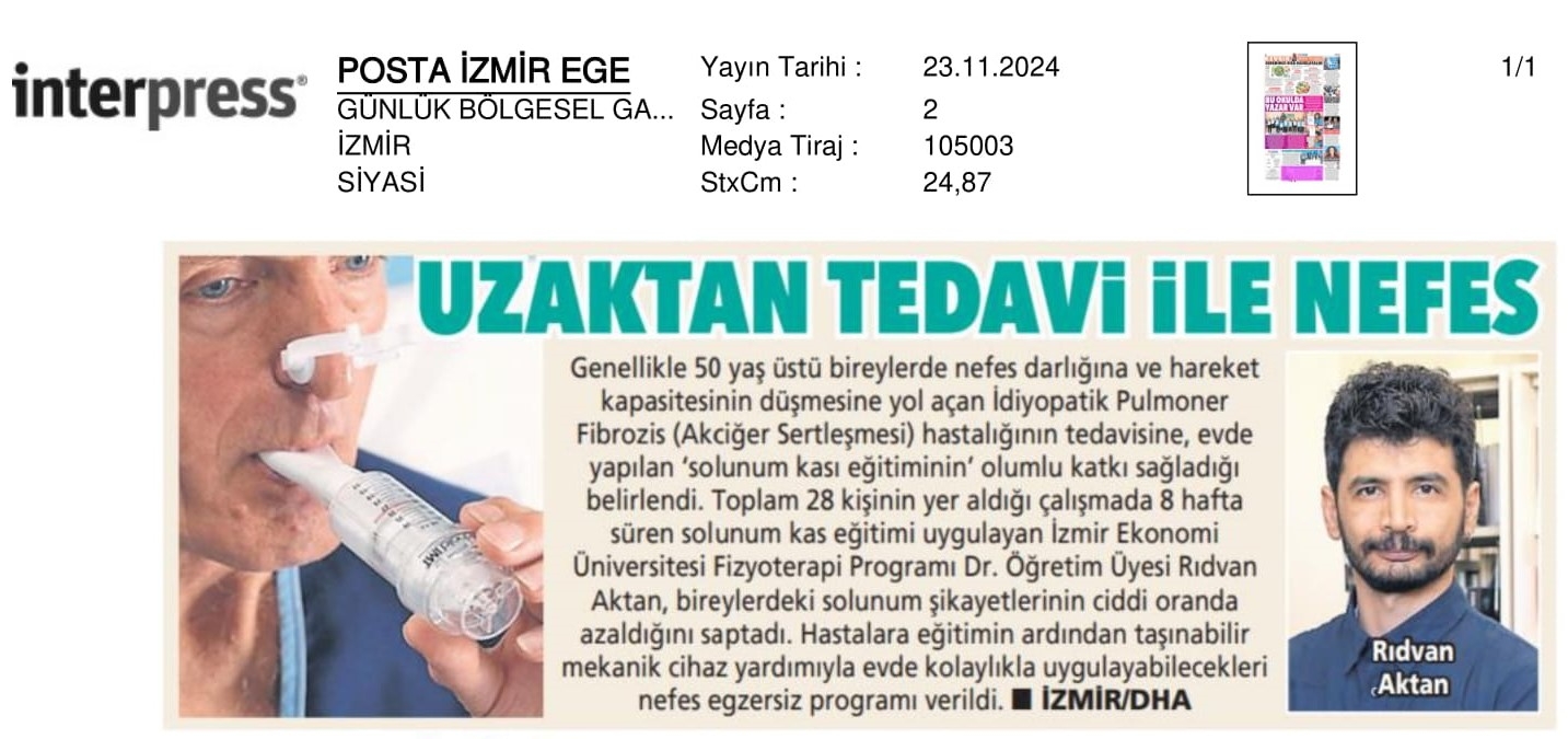 Uzaktan Tedaviyle ‘Nefeslerine’ Kavuştular