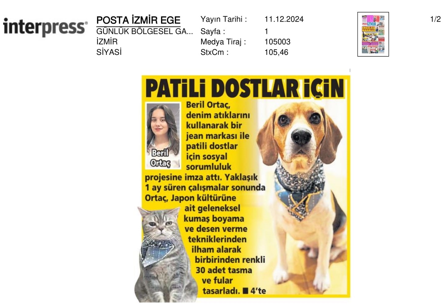 Patili Dostlara Özel Tasarımlar